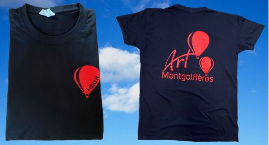 T-shirt-noir-art-montgolfieres