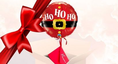 PROMO Noël ! Livraison ballon Noël HoHoHo